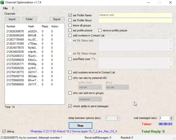 Channel Optimizer/Channel Fixing v2.1.2